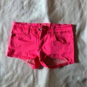 Hot Pink Shorts